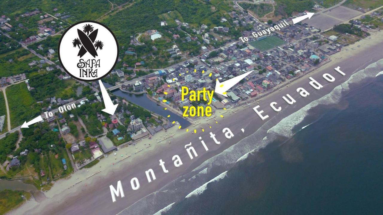 Montañita Sapa Inkaホステル エクステリア 写真